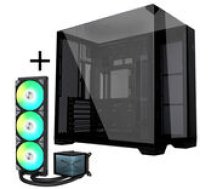 Lian Li O11 Vision Compact + TRYX PANORAMA ARGB Komplett-Wasserkuhlung - schwarz 360mm GABU-573 ( JOINEDIT74374751 ) Datora korpuss