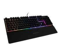 SteelSeries Apex 3 Gaming Tastatur SteelSeries Whisper-Quiet RGB - schwarz 64813 (5707119038843) ( JOINEDIT89750656 ) klaviatūra
