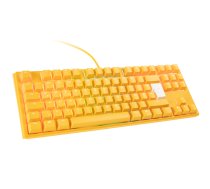 Ducky One 3 Yellow TKL Gaming Tastatur RGB LED - MX-Silent-Red DKON2187ST-SDEPDYDYYYC1 (4710578303651) ( JOINEDIT50233332 ) klaviatūra