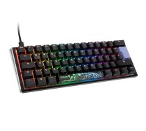 Ducky One 3 Classic Black/White Mini Gaming Tastatur RGB LED - MX-Clear DKON2161ST-WDEPDCLAWSC1 (4711281568740) ( JOINEDIT50231373 ) klaviatūra