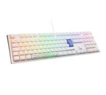 Ducky One 3 Classic Pure White Gaming Tastatur RGB LED - MX-Clear DKON2108ST-WDEPDPWWWSC1 (4711281567699) ( JOINEDIT50235950 ) klaviatūra