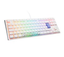 Ducky One 3 Classic Pure White TKL Gaming Tastatur RGB LED - MX-Clear DKON2187ST-WDEPDPWWWSC1 (4711281568115) ( JOINEDIT50233934 ) klaviatūra