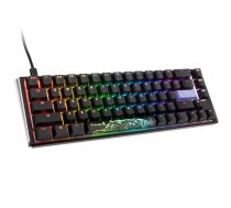 Ducky One 3 Classic Black/White SF Gaming Tastatur RGB LED - MX-Black (US) DKON2167ST-AUSPDCLAWSC1 (4711281566586) ( JOINEDIT50233528 ) klaviatūra