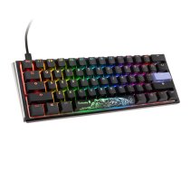 Ducky One 3 Classic Black/White Mini Gaming Tastatur RGB LED - MX-Blue (US) DKON2161ST-CUSPDCLAWSC1 (4711281566609) ( JOINEDIT50230545 ) klaviatūra
