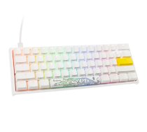 Ducky One 2 Pro Mini White Edition Gaming Tastatur RGB LED - Cherry Blue (US) DKON2061ST-CUSPDWWT2 (4711394389096) ( JOINEDIT60538727 ) klaviatūra