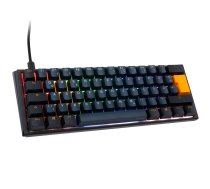 Ducky One 3 Pro Mini Nazca Line Gaming Tastatur mechanisch 8.000 Hz Hot Swap RGB - Cherry MX2A Blue ISO (DE) DKON2361ST-CCDEPDOENAZ001 (4711394399002) ( JOINEDIT67660873 ) klaviatūra
