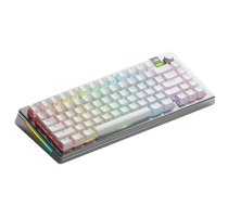 Glorious GMMK 3 Pro Wireless 75 % Custom Gaming-Tastatur - Pre-Built ANSI (US) Fox Switches silber GLO-KB-GMMK3-PRO-75-PB-FOX-WL-SIL-US (0840408300179) ( JOINEDIT64912053 )