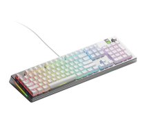 Glorious GMMK 3 Pro 100 % Custom Gaming-Tastatur - Pre-Built ANSI (US) Fox Switches silber GLO-KB-GMMK3-PRO-100-PB-FOX-W-SIL-US (0840408300209) ( JOINEDIT66211750 )