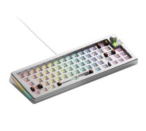 Glorious GMMK 3 Pro 65 % Custom Gaming-Tastatur - Barebone ANSI-Layout silber GLO-KB-GMMK3-PRO-65-BB-W-SIL-US (0840408300421) ( JOINEDIT64932624 )