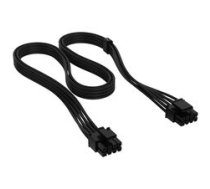 Corsair cable Type 4 EPS/ATX12V 8-pin (4+4) 750mm individually sleeved - black (0840440497622) ( 0840440497622 CP-8920385 ) kabelis datoram