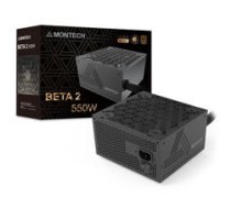 Montech BETA 2 80 PLUS Bronze Netzteil ATX 3.1 - 550 Watt schwarz BETA 2 550W (4710562749731) ( JOINEDIT89716066 ) Barošanas bloks PSU