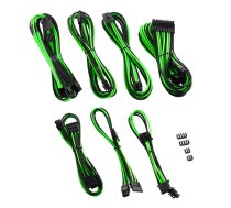 CableMod C-Series PRO ModMesh 12VHPWR Cable Kit fur Corsair RM RMi RMx (Black Label) - schwarz/hellgrun CM-PCSS-16X2KIT-NKKLG-R-SS (0703670116315) ( JOINEDIT70955084 )