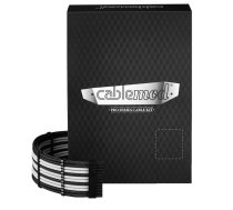 CableMod C-Series Pro ModMesh Sleeved 12V-2x6 12VHPWR Dual StealthSense Cable Kit for Corsair RMi RMx (Black Label) - schwarz/weis CM-PCSR-16X2KIT-NKKW-R-SS (0703670116384) ( JOINEDIT70955474 )