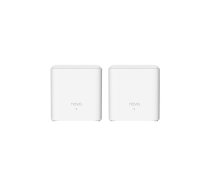Tenda EX3(2-pack) Dual-band (2.4 GHz / 5 GHz) Wi-Fi 6 (802.11ax) White 1 Internal ( EX3 2 Pack EX3(2-PACK) ) Rūteris