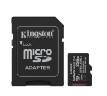 Kingston 256GB microSDXC Canvas Select Plus Gen3 150MB/s A1 Card + Adapter ( SDCS3/256GB ) atmiņas karte