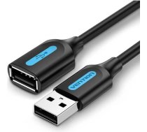 Cable alargador usb 2.0 vention cbibg usb macho usb hembra 1.5m negro ( CBIBG )