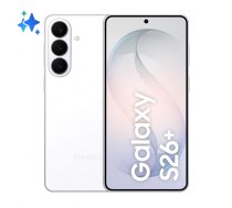 Samsung Galaxy S26+ - 5G Smartphone - Dual-SIM - RAM 12 GB / Interner Speicher 512 GB - OLED display - 6.7 - 3120 x 1440 Pixel (120 Hz) (880 ( SM S947BZWGEUE 8806097828105 SM-S947BZWGEUB ) Mobilais Telefons