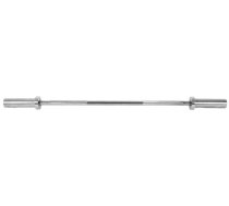 Olympic straight barbell 12.9kg/1500mm + spring clamps HMS GOP150 ( 17 60 022 17-6-158 ) Sporta aksesuāri