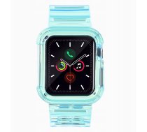 Hurtel Silikonowa opaska pasek bransoleta bransoletka etui Strap Light Set do zegarka Apple Watch 40 mm - niebieska 5907769331763 (5907769331763) ( JOINEDIT73881778 )