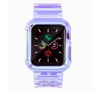 Hurtel Silikonowa opaska pasek bransoleta bransoletka etui Strap Light Set do zegarka Apple Watch 42 mm - fioletowy 5907769331732 (5907769331732) ( JOINEDIT73881775 )