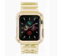 Hurtel Silikonowa opaska pasek bransoleta bransoletka etui Strap Light Set do zegarka Apple Watch 42 mm - zolta 5907769331749 (5907769331749) ( JOINEDIT73881776 )