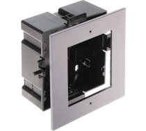 Hikvision - Befestigungskit (Rahmen Schrauben Frontblende) - für Videogegensprechanlage - Kunststoff Flugzeug-Aluminium - flächenbündige ( DS KD ACF1 ) novērošanas kamera
