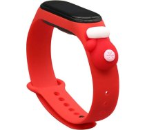 Hurtel Strap Xmas opaska do Xiaomi Mi Band 6 / Mi Band 5 silikonowy pasek bransoletka czerwony (rekawiczka) 9145576221037 (9145576221037) ( JOINEDIT40837543 )