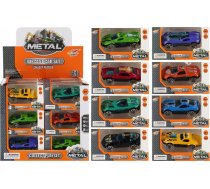 Mega Creative AUTO OSOB MET 10X6X5 MIX7 MC DISP 24/768 LA-301 (5905523659399) ( JOINEDIT63931581 ) Rotaļu auto un modeļi
