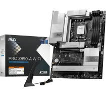 MSI PRO Z890-A WIFI motherboard Intel Z890 LGA 1851 (Socket V1) ATX ( 7E32 002R 4711377259729 PRO Z890-A WIFI ) pamatplate mātesplate