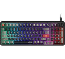 MSI FORGE GK110 US Gaming keyboard Wired US Black USB 2.0 Membrane ( FORGE GK110 US S11-04US2D1-HH9 ) klaviatūra