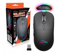 Wireless 2-in-1 Mouse (BT/RF) SILENT RECHARGE MT1124 ( MT1124 ) Datora pele