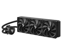 SAVIO NOX 360mm CPU liquid cooler Melns Array ( SAVGCONOX360MM 84145915 AWSAOWPWSNOX360 NOX 360 MM ) procesora dzesētājs ventilators
