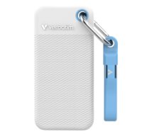 Ārējais SSD Verbatim Pocket White 1TB USB-C 0023942323204 ( 32320V ) Ārējais cietais disks
