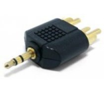 Gembird 3.5 mm plug to 2 x RCA plug ( A 458 ) USB kabelis