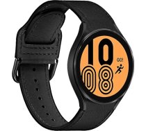 Išmaniojo laikrodžio Samsung Galaxy Watch 4/4 Classic odinis dirželis Juodos spalvos ( GW4CLASSICBLK PUR567BLK )
