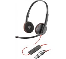 Sluchawki Poly Blackwire C3220 (Blackwire 3220 Stereo USB-C) ( Blackwire 3220 Stereo USB C ) austiņas