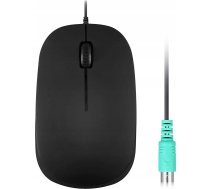 Mysz Perixx Mouse PERIMICE-201 P B optical PS/2 black 57142A (6920820620100) ( JOINEDIT67571635 )
