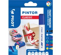 Pilot Pintor Classic 6 pc(s) Black Blue Green Red White Yellow Bullet tip Assorted colours Round 4.5 mm ( S06/0517412 3131910517412 )