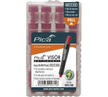 Pica VISOR permanent replacement refills red / SB ( 991/40/SB )