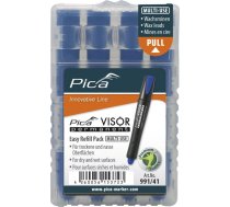 Pica VISOR permanent replacement refills blue / SB ( 991/41/SB )