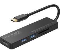 PROMATE LinkHub-C USB-C to HDMI 4K / 2X USB 3.0 / SD ( HUBLINKHUBC 6959144043937 ) USB centrmezgli