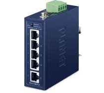 PLANET Industrial 5-Port 1000T Compact Switch IGS-500T-E ( IGS 500T E ) komutators