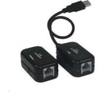 Adapter USB PremiumCord kuext USB - RJ45 Czarny (kuext) ( kuext 2X-UCE50 kuext )