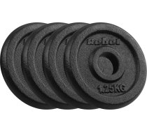 Rebel Zestaw obciazen zeliwnych 4x1.25kg otwor 31mm talerz klasyczny REBEL ACTIVE RBA-2126 (5901890106139) ( JOINEDIT63629660 ) hanteles