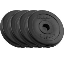 Rebel Zestaw obciazen bitumicznych 4x1.25kg otwor 31mm talerz klasyczny REBEL ACTIVE RBA-2114 (5901890106016) ( JOINEDIT63629649 ) hanteles