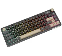 Klawiatura Royal Kludge Royal Kludge R65 RGB Phantom laidine mechanine klaviatura 60% Brown switches US RKR65-P-B (6935280823831) ( JOINEDIT79247799 ) klaviatūra
