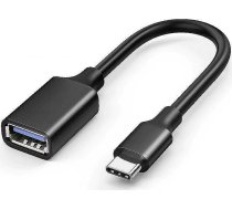 RoGer USB-C uz USB 3.0 OTG vads 20 cm ( RO OTGUSBC 20CM BK 4752253012243 ) adapteris