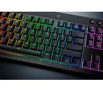 Razer BlackWidow V4 Low-profile HyperSpeed (Green Switch) - US Layout Razer ( RZ03 05270100 R3M1 473642 ) klaviatūra