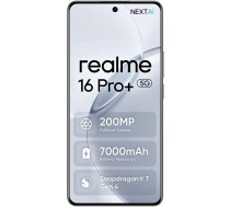 Smartfon Realme 16 Pro+ 5G 12/512GB Szary (TKORALSZA0172) TKORALSZA0172 (6941764482890) ( JOINEDIT85120062 ) Mobilais Telefons