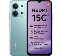 Xiaomi Redmi 15C 5G (4GB+128GB) mint green ( MZB0LITEU 6932554458669 69598 99936669 ) Mobilais Telefons